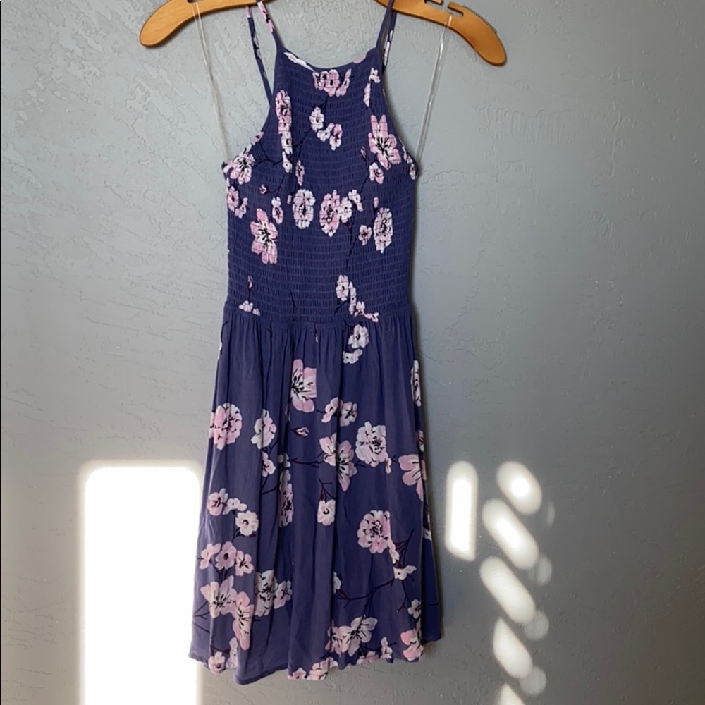 L.A Hearts flowy purple mini dress